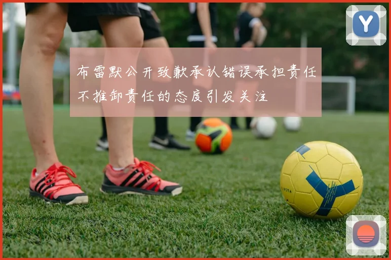 布雷默公开致歉承认错误承担责任不推卸责任的态度引发关注
